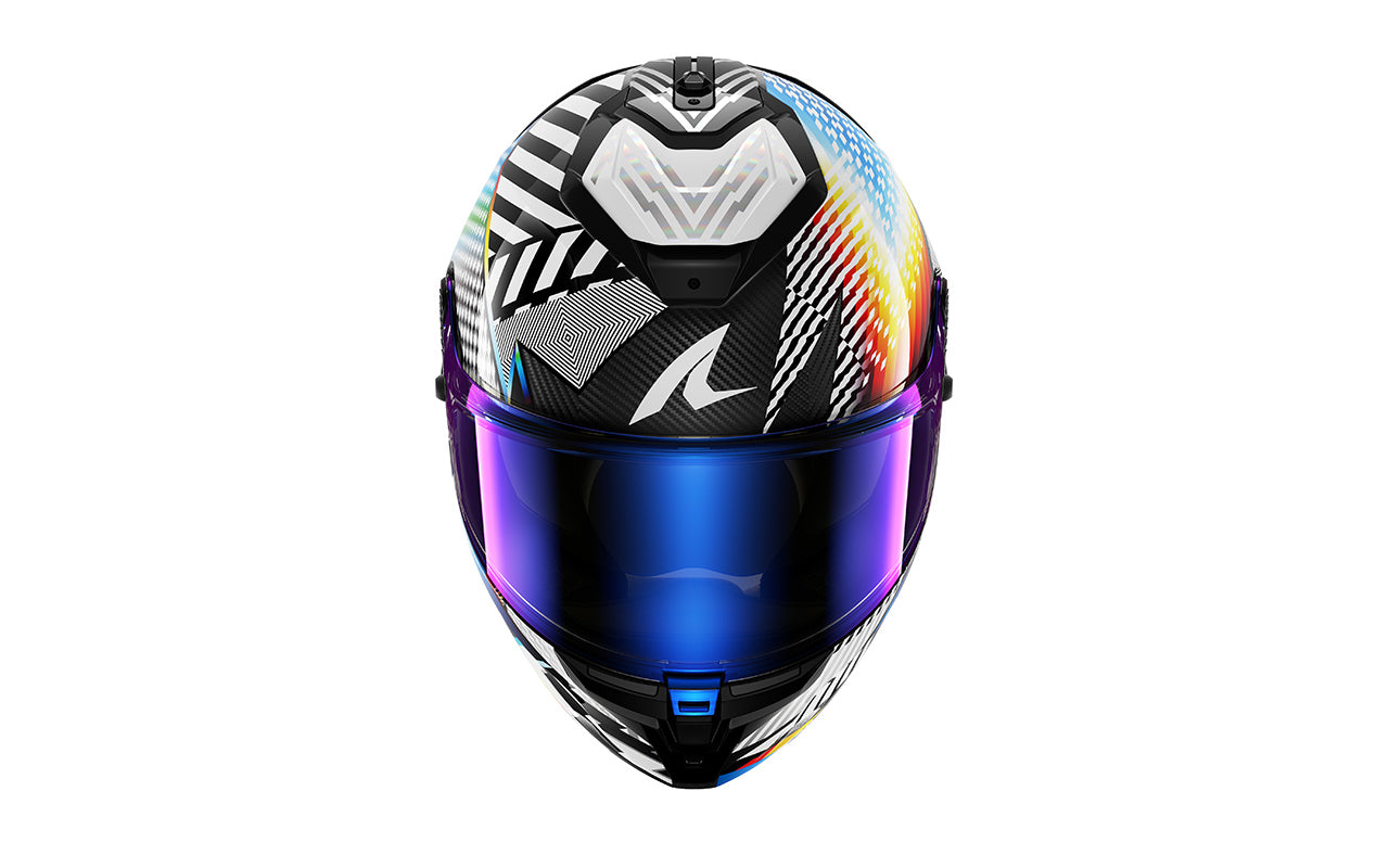 CAPACETE SHARK SPARTAN GT PRO CARBON STHYR CARB/BRC/CRO (DWU) - M