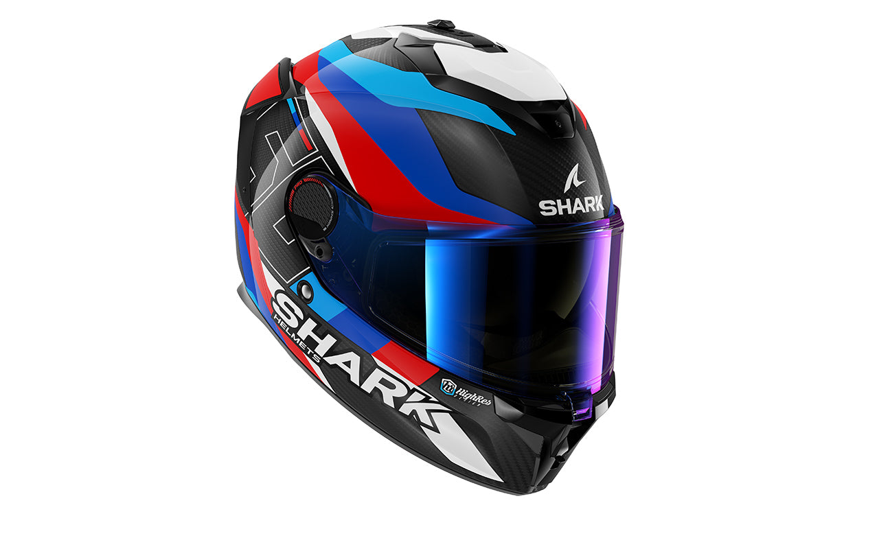 CAPACETE SHARK SPARTAN GT PRO CARBON GUINTOLI CARB/AZL/VRM (DBR) - M