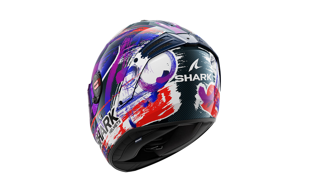 CAPACETE SHARK SPARTAN RS CARBON ZARCO SIGNATURE CARB/BRC/ROSA (DWV) - M