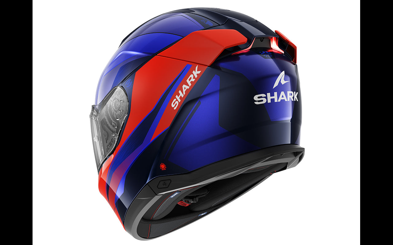 CAPACETE SHARK SKWAL i3 MEKARIUM AZUL/LARANJA/AZUL (BOB) - L