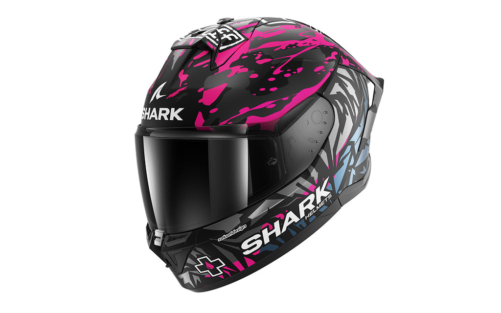 CAPACETE SHARK SKWAL CUP REPLICA REDDING PRETO/VIOLETA/AZUL (KVB) - M