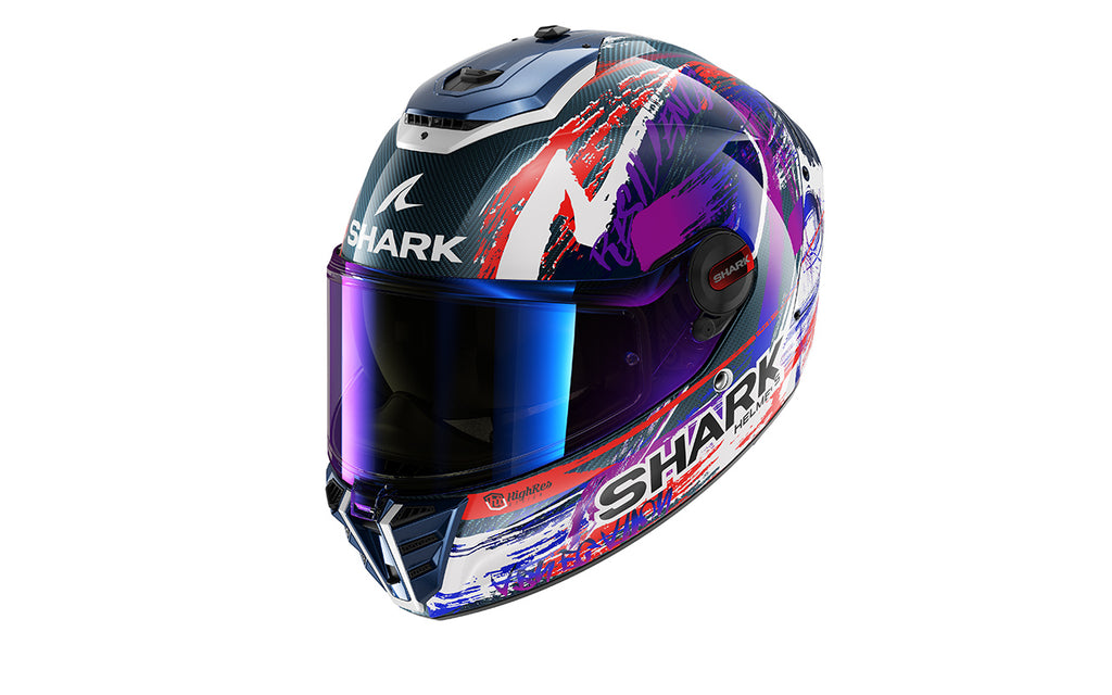 CAPACETE SHARK SPARTAN RS CARBON ZARCO SIGNATURE CARB/BRC/ROSA (DWV) - L