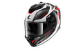 CAPACETE SHARK SPARTAN GT PRO MEKARIUM CARBON/PRATA/VERMELHO (DSR) - XL