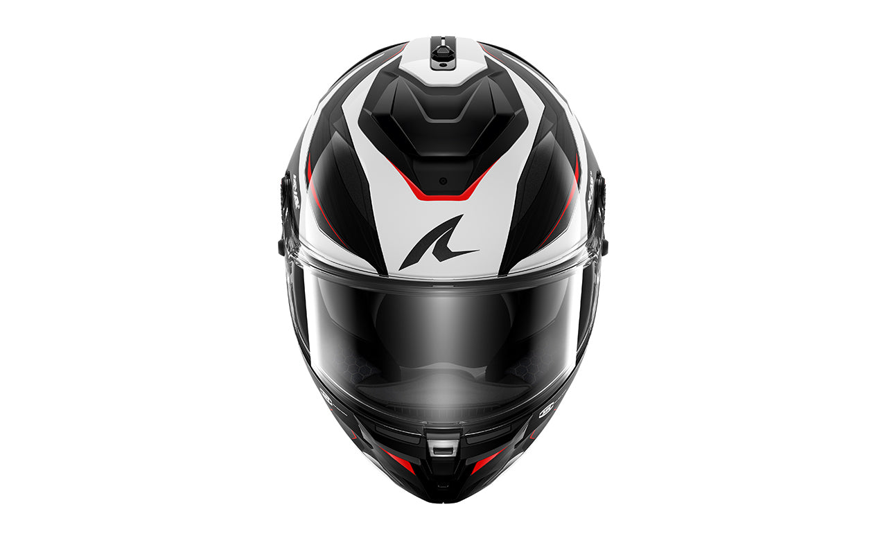 CAPACETE SHARK SPARTAN GT PRO MEKARIUM CARBON/PRATA/VERMELHO (DSR) - XL