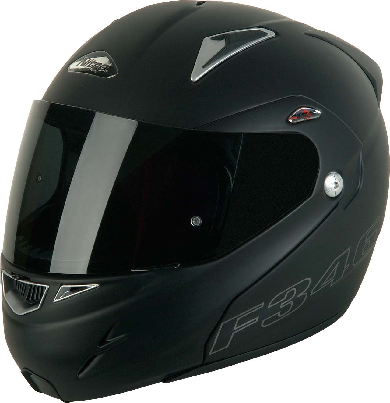 CAP NITRO F346-V PRETO MAT - XS  (02)