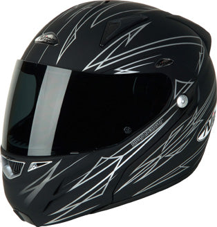 CAP NITRO F346-V PRETO MATE/PRATA - S  (12)