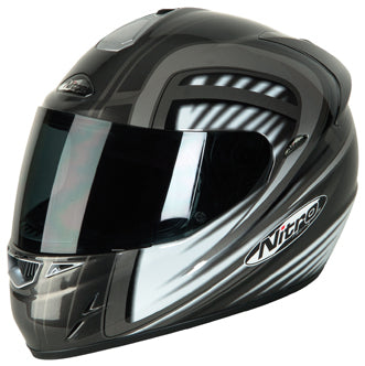 CAP NITRO N1610-VN ANTRACITE/BRANCO - XL (16)