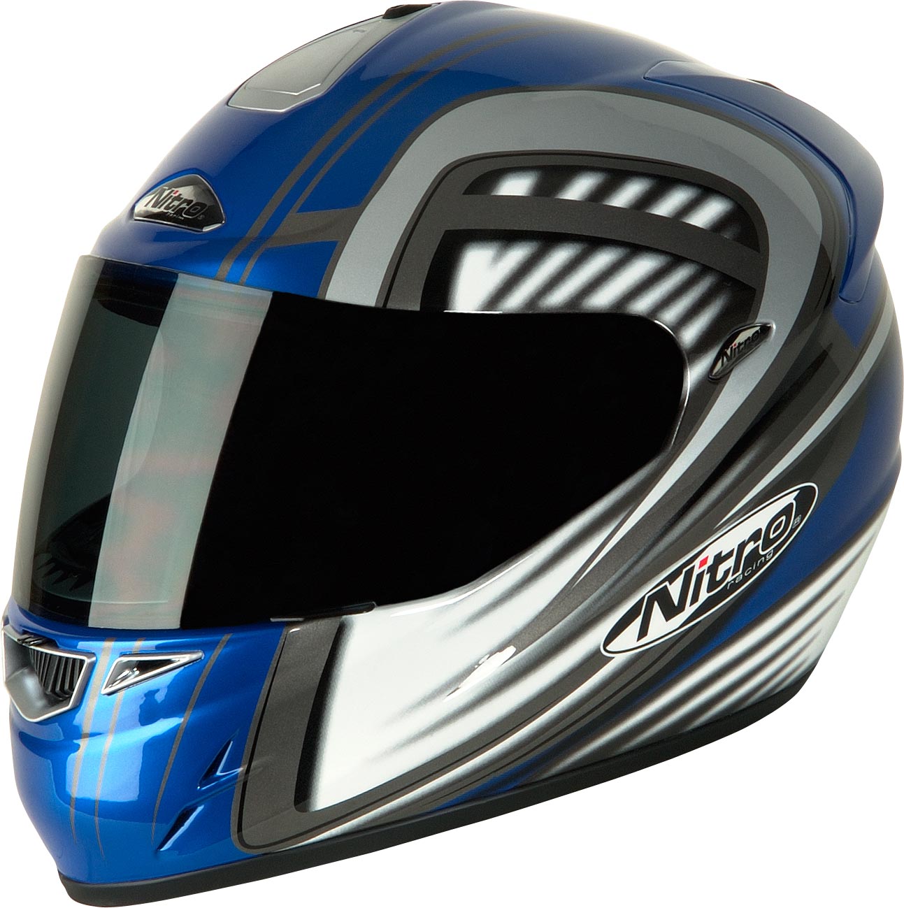 CAP NITRO N1610-VN AZUL/PRATA - L (33)