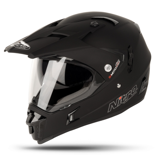 CAP NITRO MX650 DVS PRETO MAT (02) - M