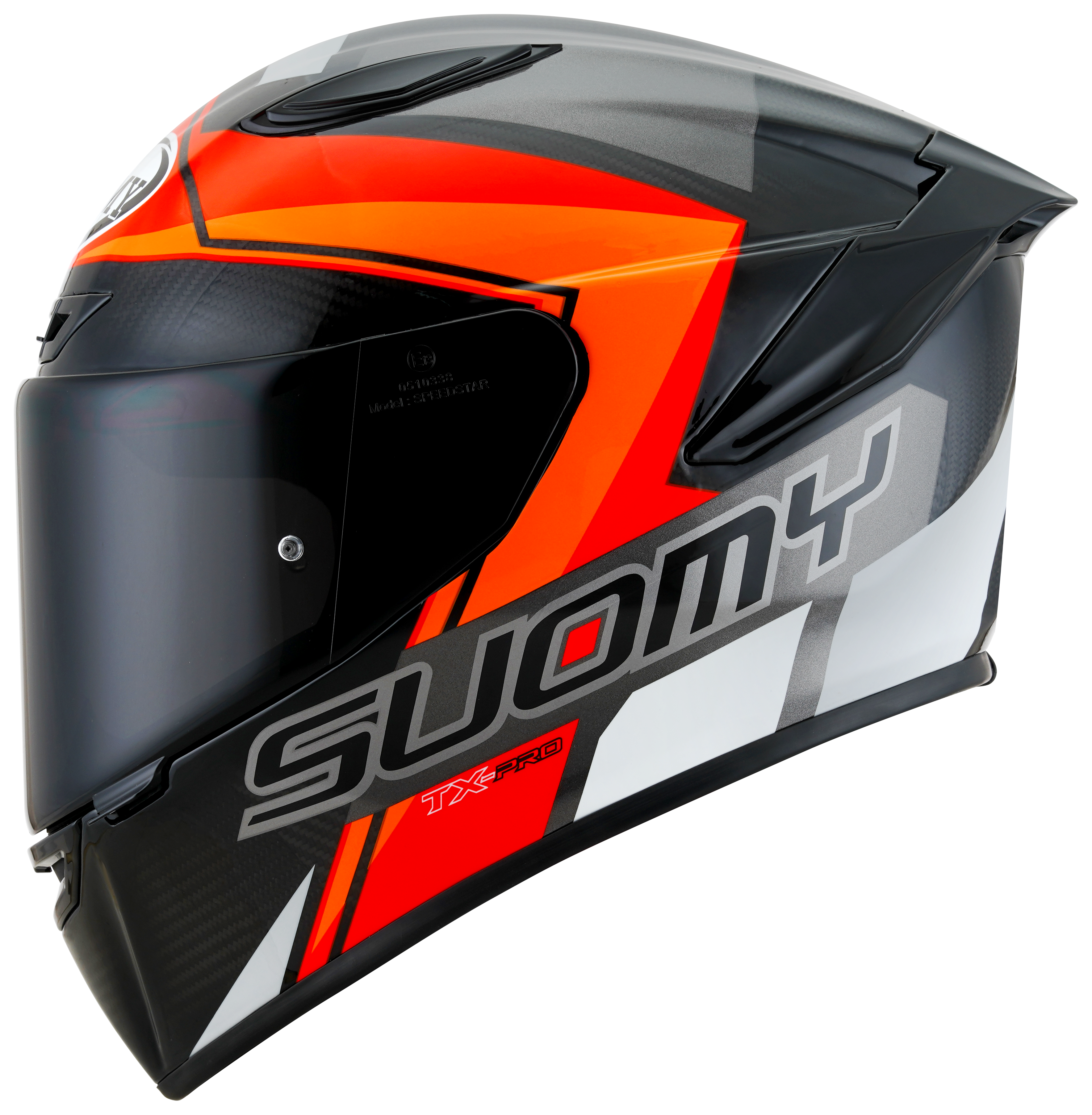 CAPACETE SUOMY TX-PRO GLAM LARANJA /E06 - XL