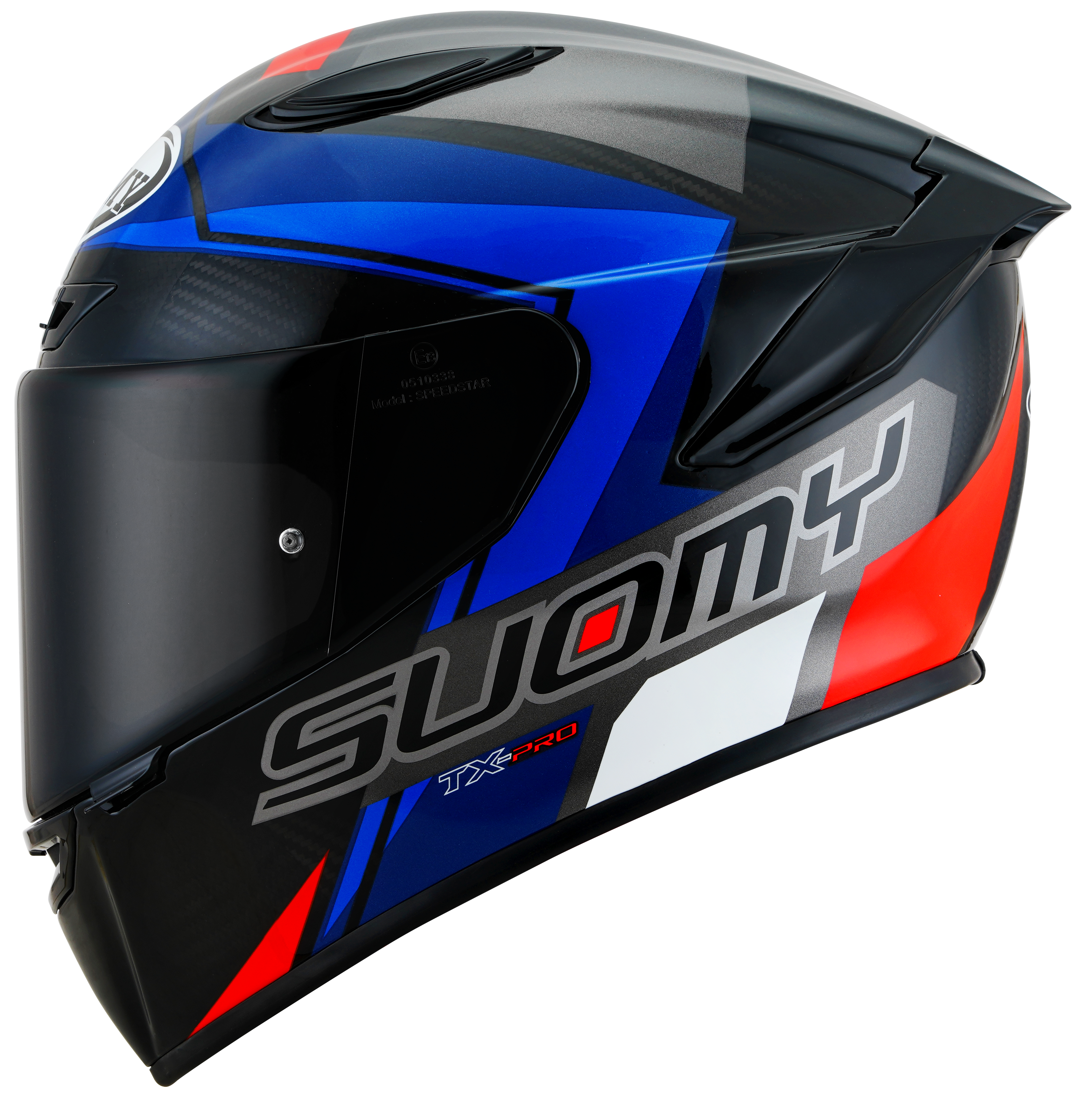 CAPACETE SUOMY TX-PRO GLAM AZUL /E06 - XL