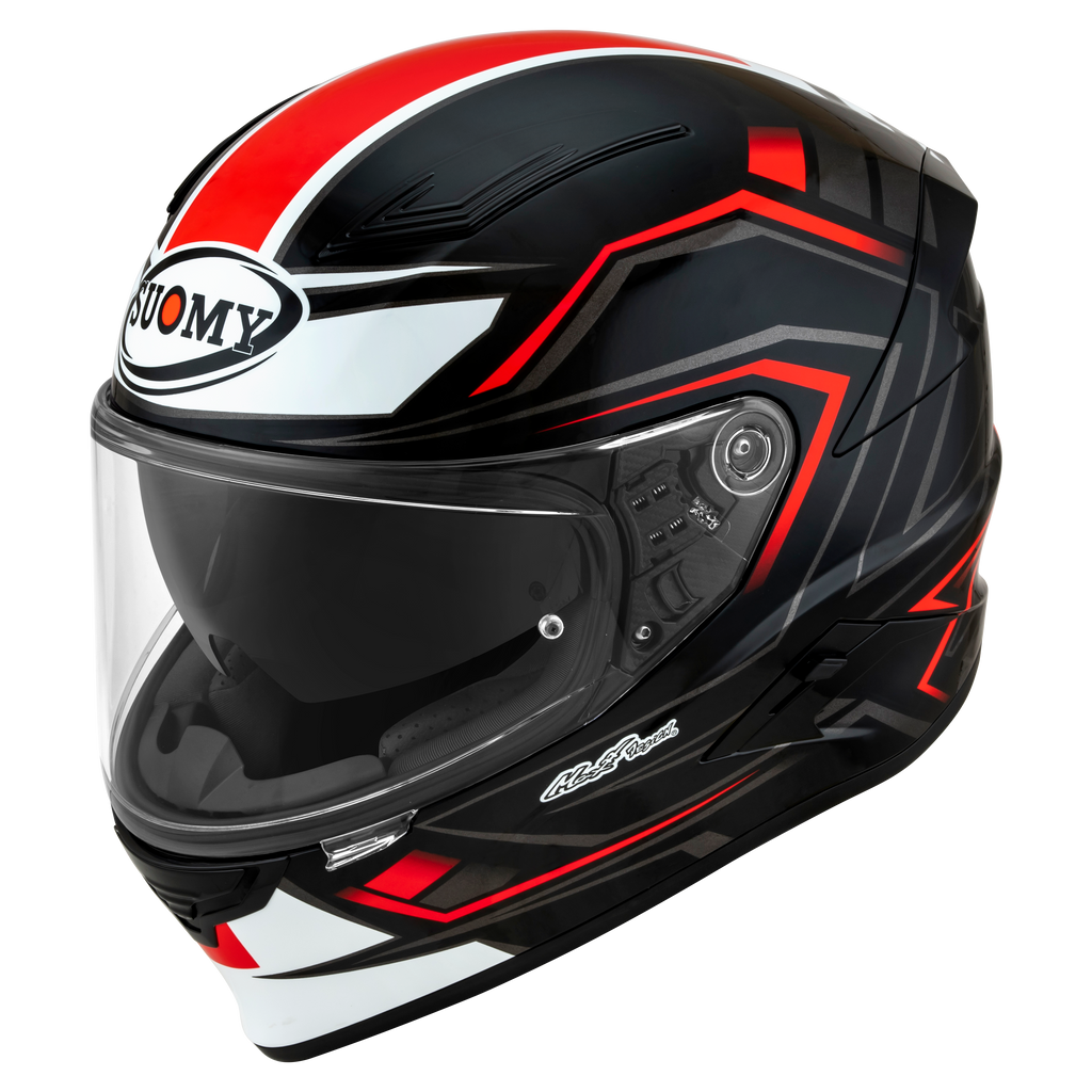 CAPACETE SUOMY SPEEDSTAR GLOW VERMELHO - L -