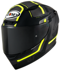 CAPACETE SUOMY TRACK-1 NINETY SEVEN MAT GUNMETAL/AMARELO /E06 - L