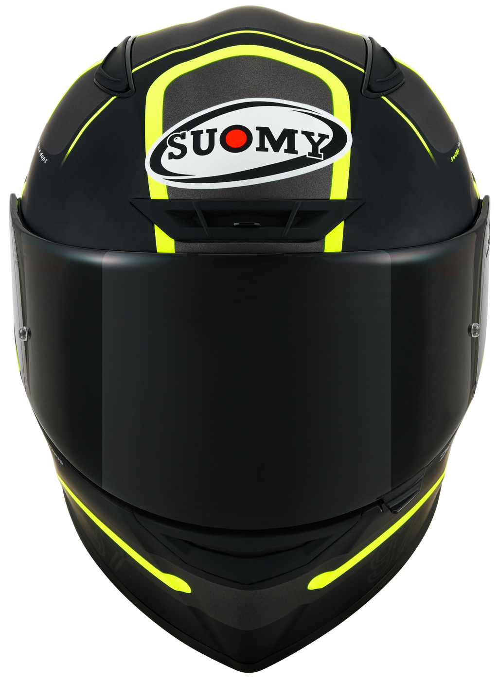 CAPACETE SUOMY TRACK-1 NINETY SEVEN MAT GUNMETAL/AMARELO /E06 - XL
