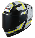 CAPACETE SUOMY TRACK-1 NINETY SEVEN CINZA/AMARELO /E06 - XL