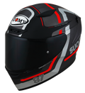 CAPACETE SUOMY TRACK-1 NINETY SEVEN MAT GUNMETAL/VERMELHO /E06 - L