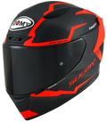 CAPACETE SUOMY TRACK-1 REACTION MAT ANTRACITE/VERMELHO /E06 - M