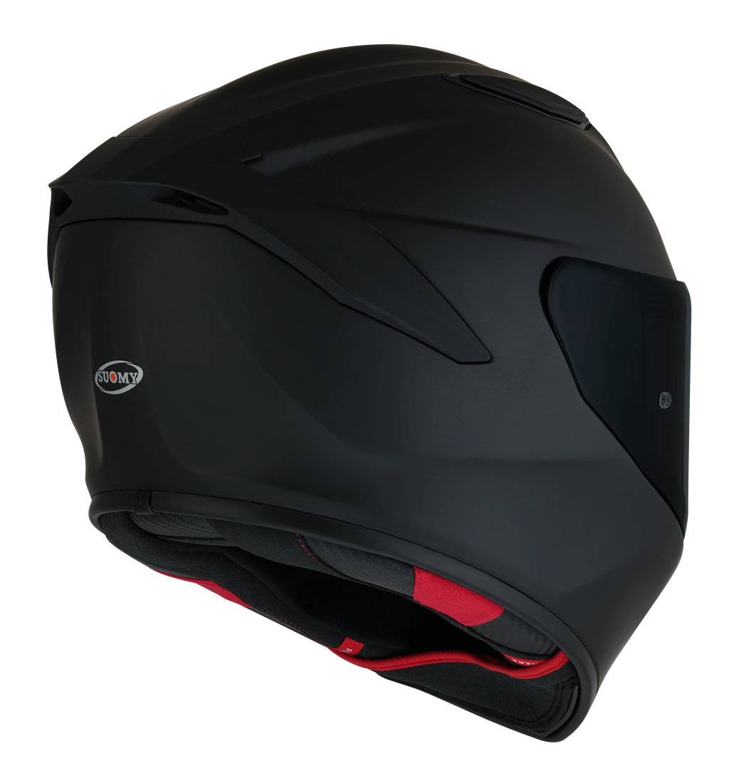 CAPACETE SUOMY TRACK-1 PLAIN MAT PRETO /E06 - M
