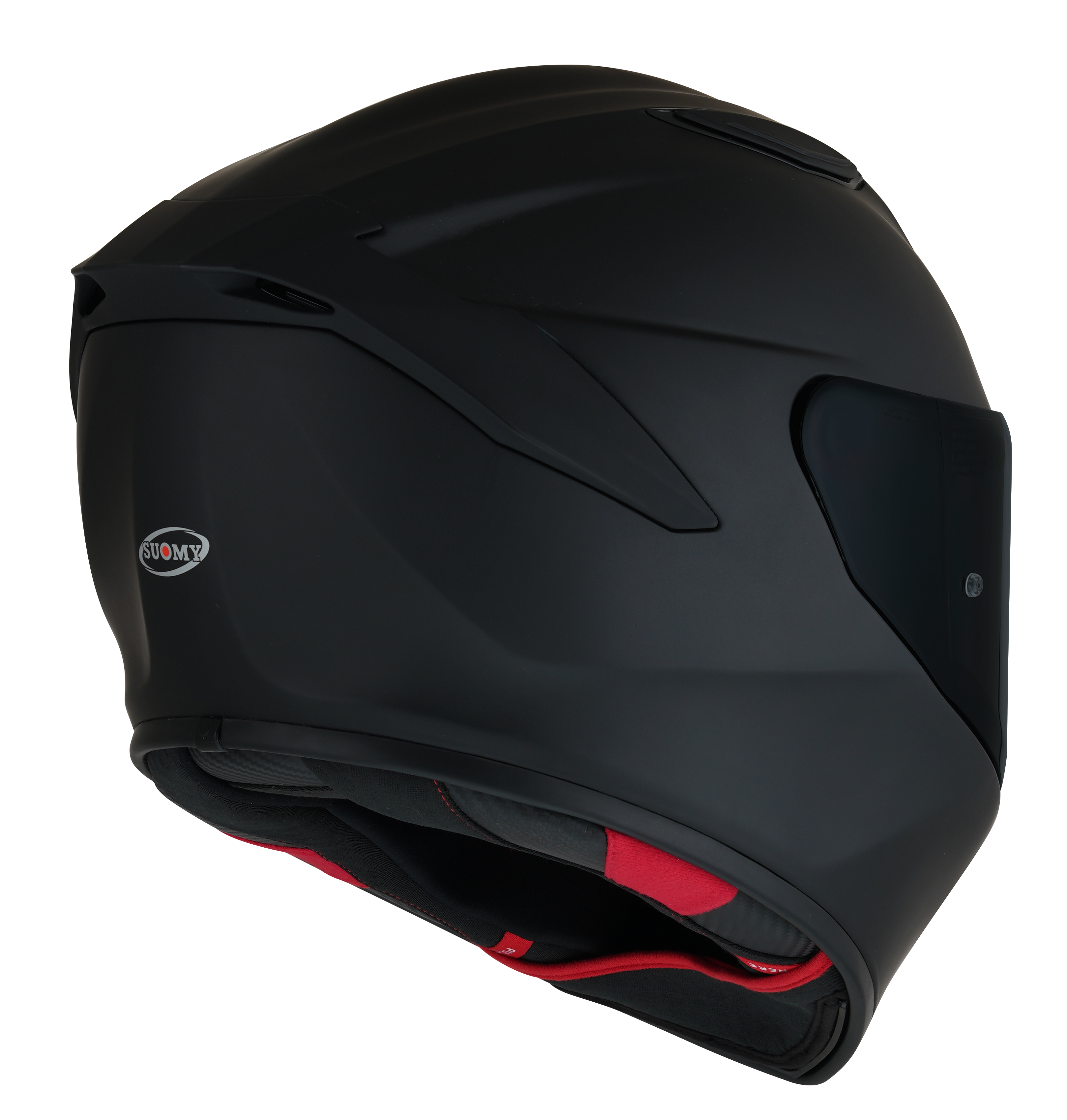 CAPACETE SUOMY TRACK-1 PLAIN MAT PRETO /E06 - L