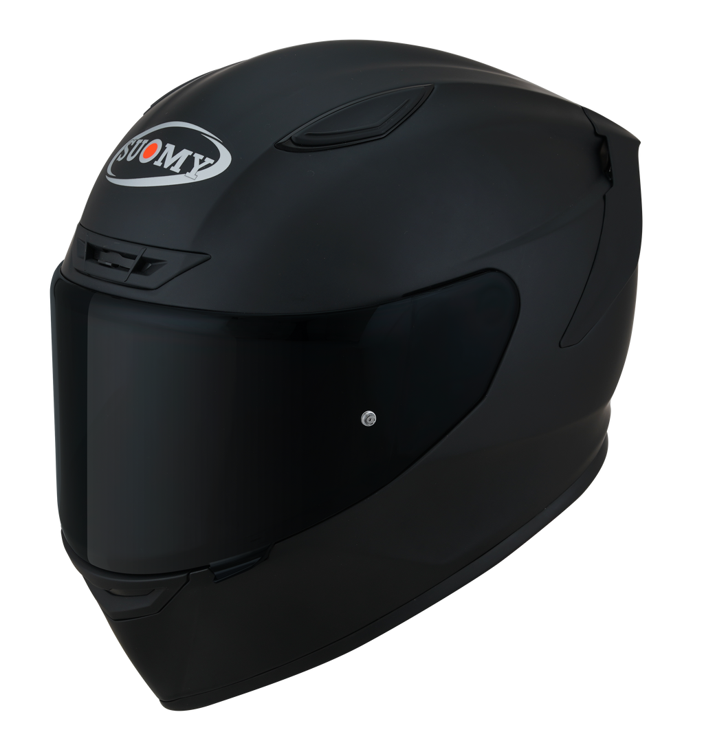 CAPACETE SUOMY TRACK-1 PLAIN MAT PRETO /E06 - XL