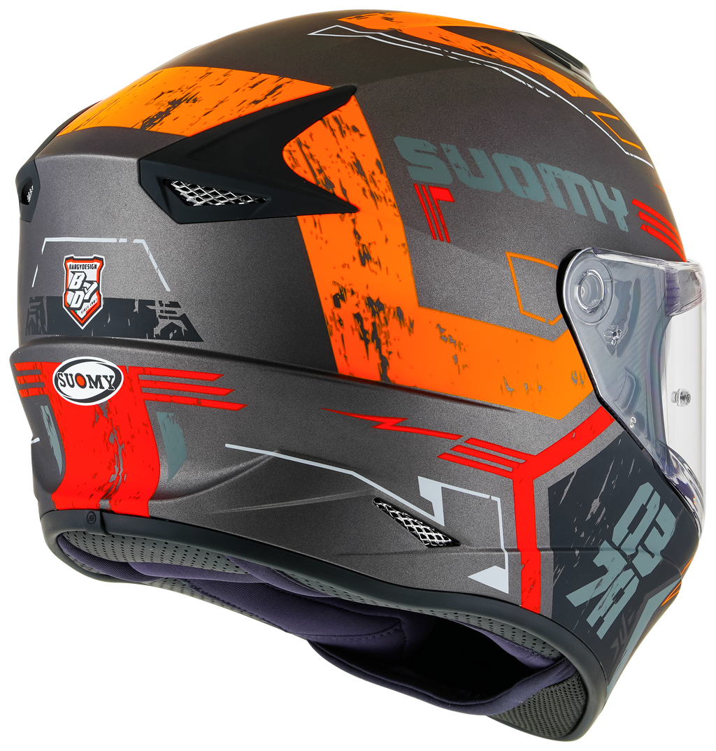 CAPACETE SUOMY STELLAR VIGOR MAT ANTRACITE - S -