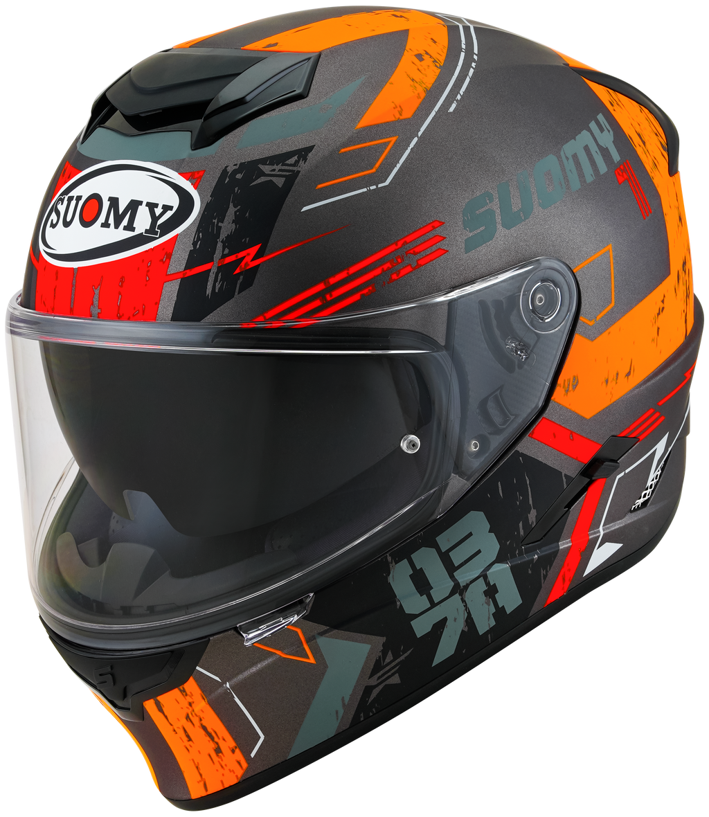 CAPACETE SUOMY STELLAR VIGOR MAT ANTRACITE - M -
