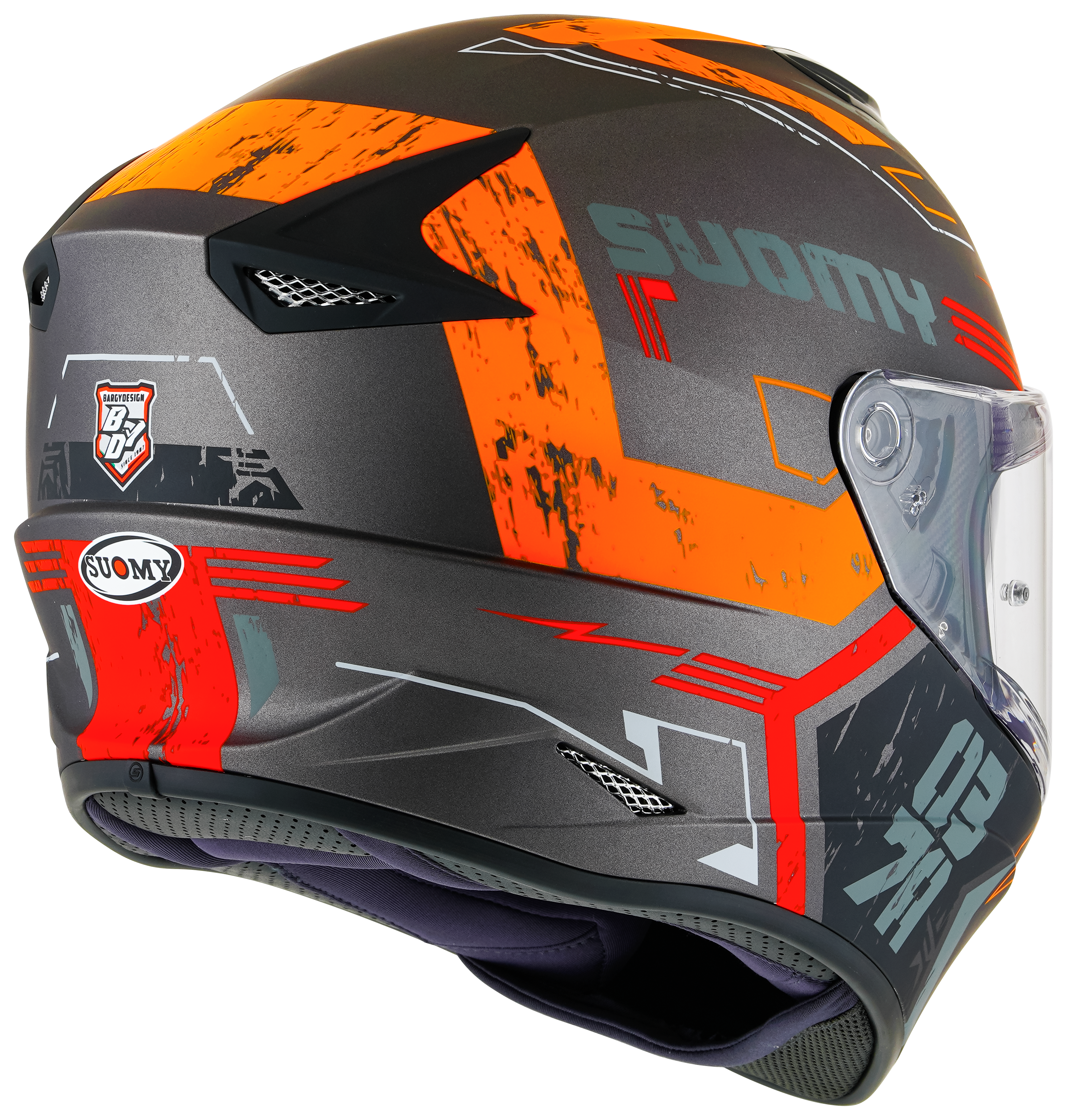 CAPACETE SUOMY STELLAR VIGOR MAT ANTRACITE - M -