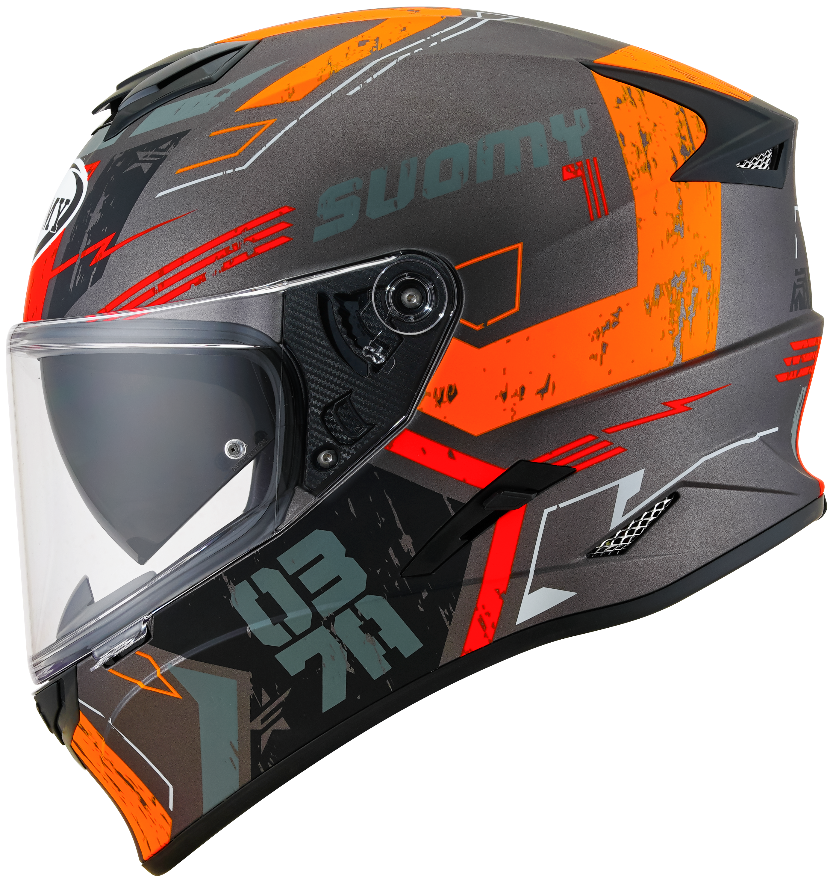 CAPACETE SUOMY STELLAR VIGOR MAT ANTRACITE - XL -