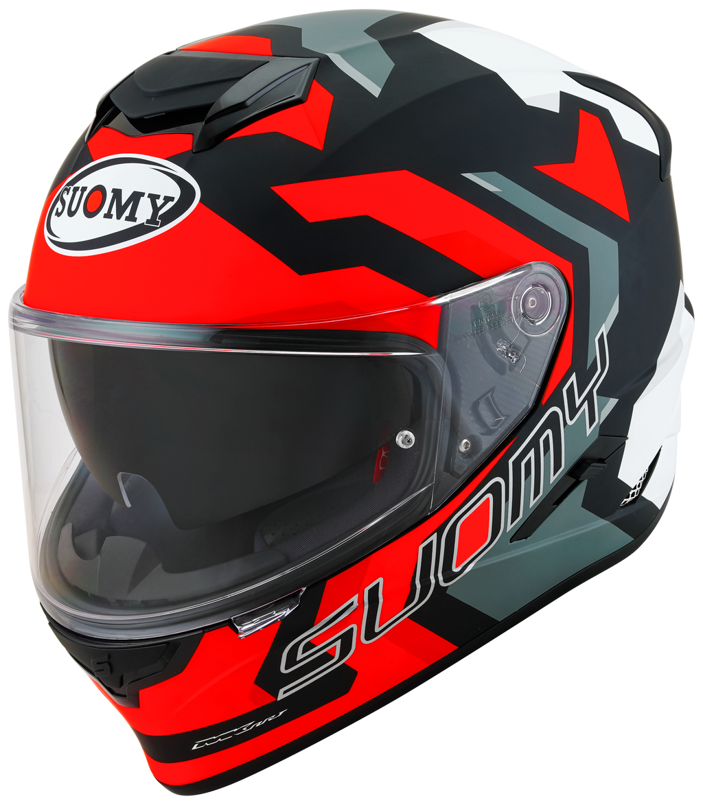 CAPACETE SUOMY STELLAR SWIFT MAT VERMELHO - L -