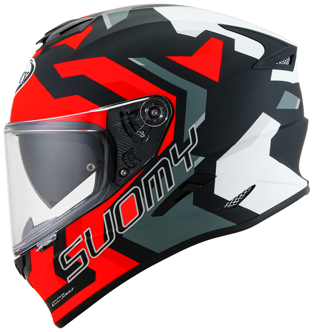 CAPACETE SUOMY STELLAR SWIFT MAT VERMELHO - L -