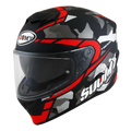 CAPACETE SUOMY STELLAR RACE SQUAD MAT VERMELHO - M -