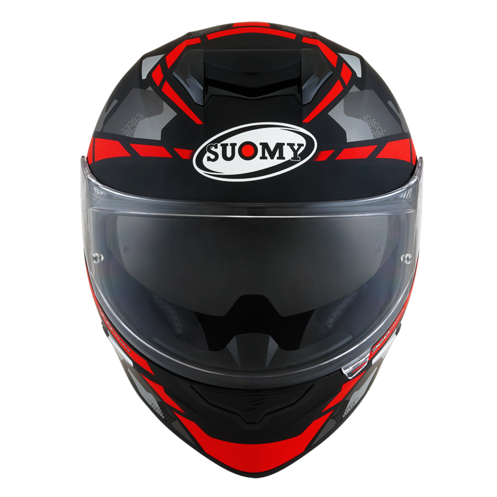 CAPACETE SUOMY STELLAR RACE SQUAD MAT VERMELHO - M -