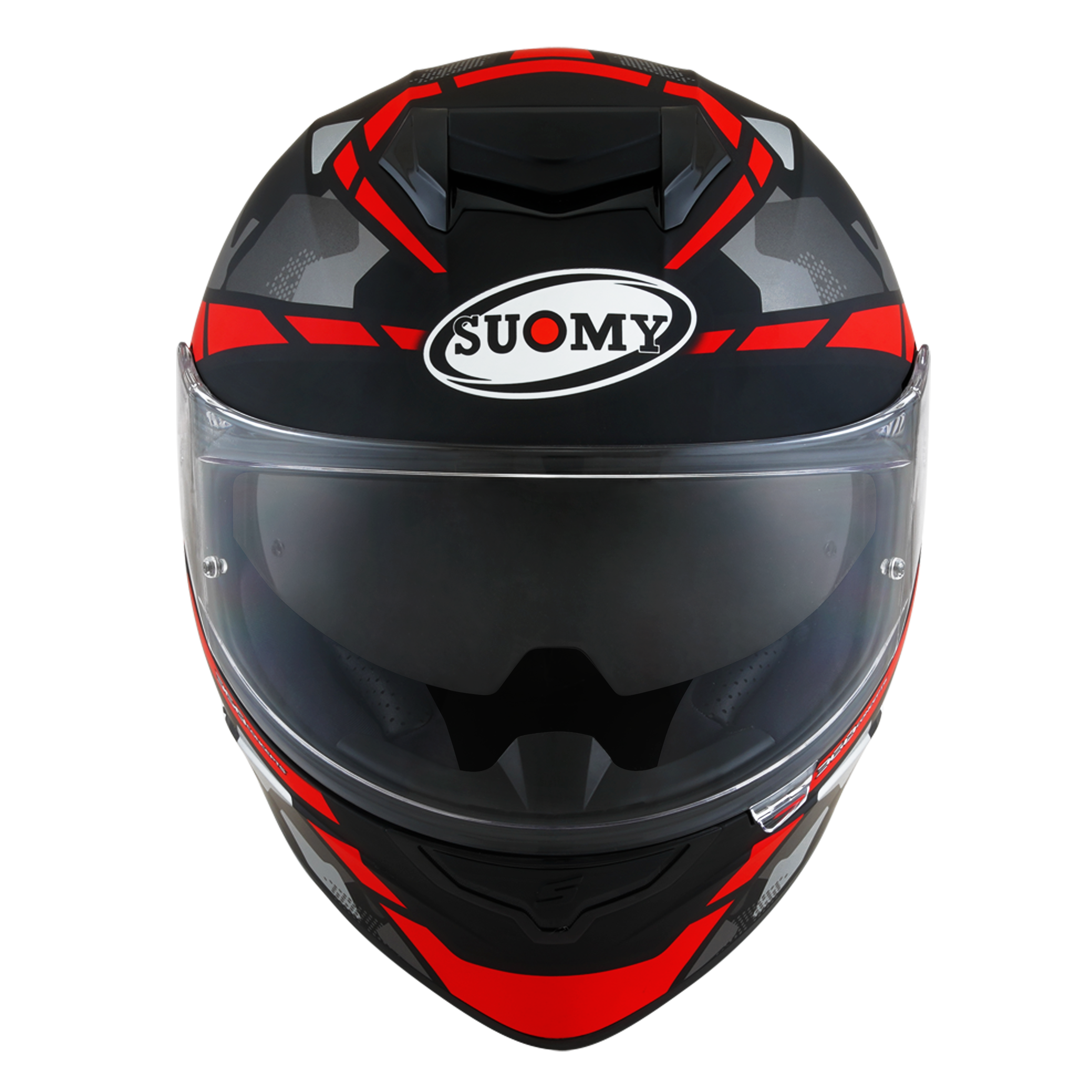 CAPACETE SUOMY STELLAR RACE SQUAD MAT VERMELHO - M -