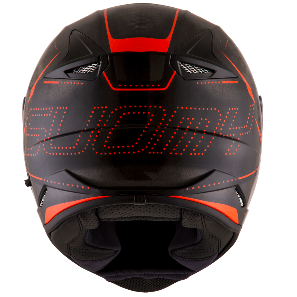 CAPACETE SUOMY STELLAR SHADE PRETO/VERMELHO - M -