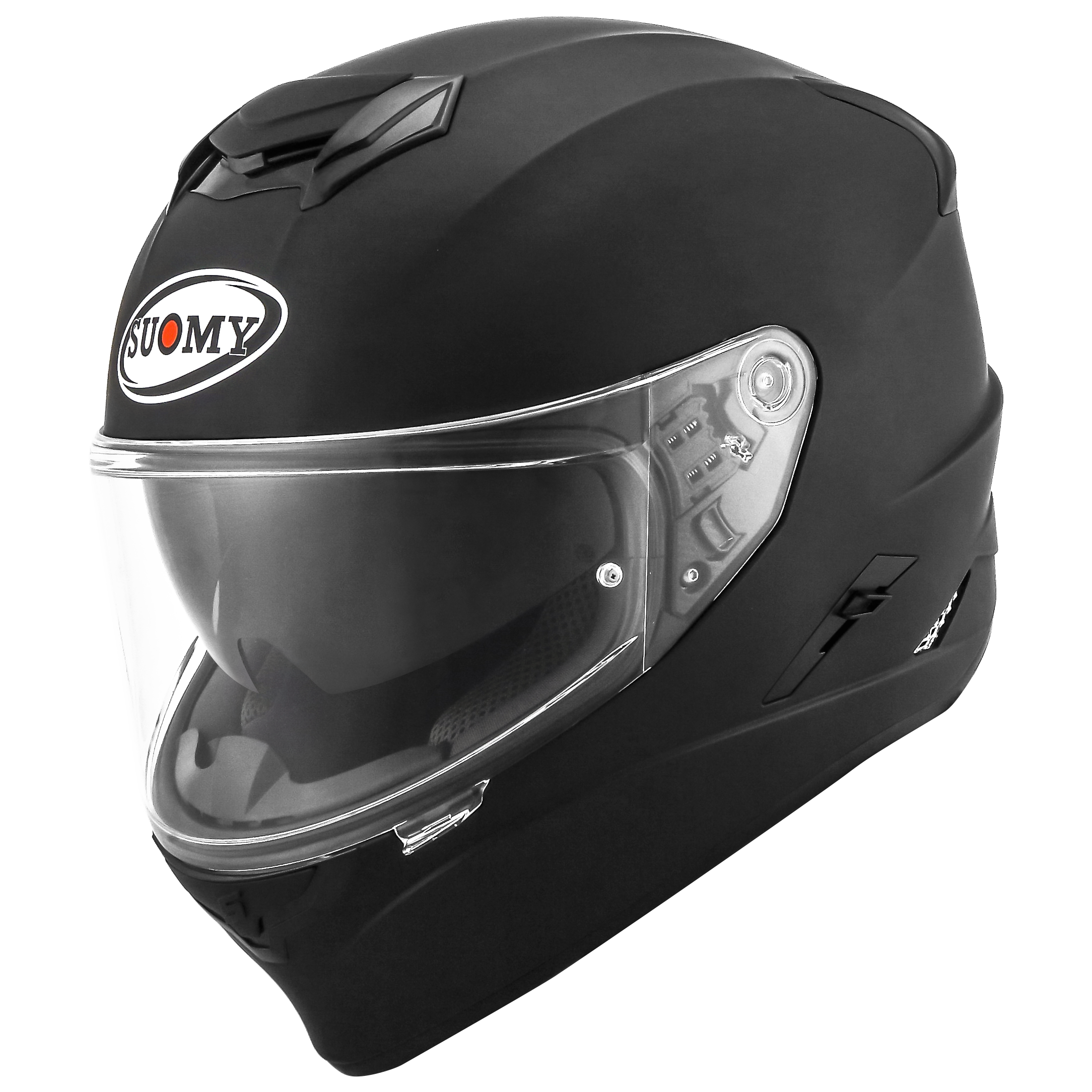 CAPACETE SUOMY STELLAR PLAIN MAT PRETO - M -