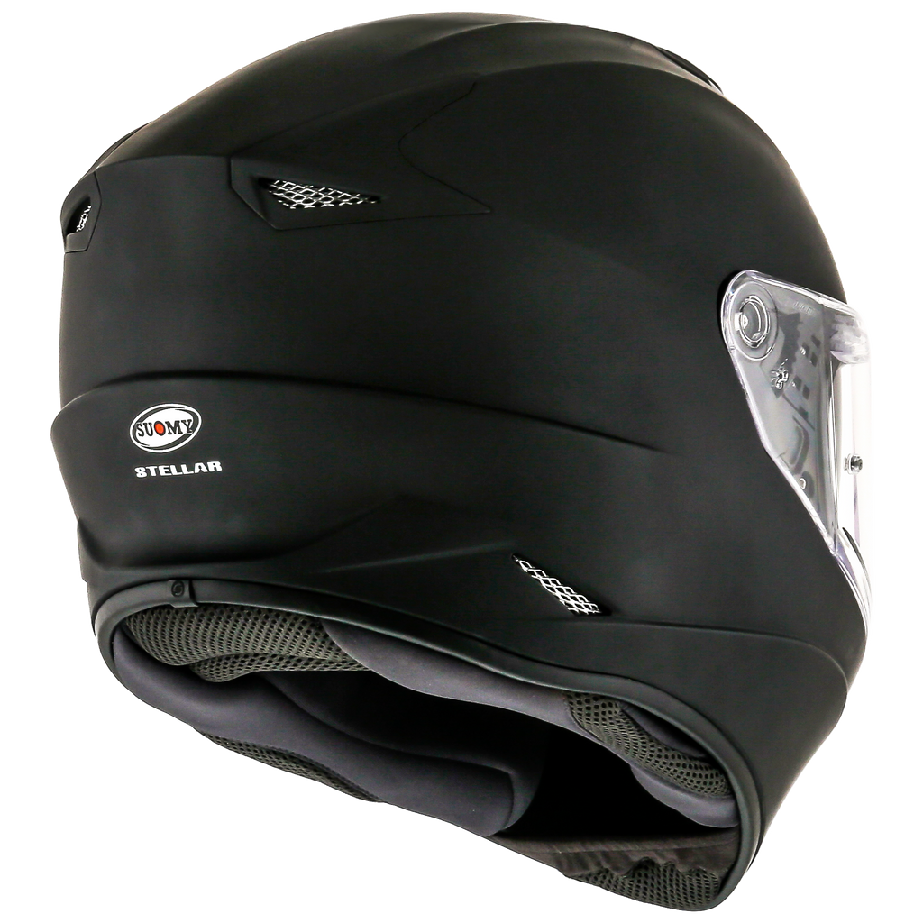 CAPACETE SUOMY STELLAR PLAIN MAT PRETO - M -