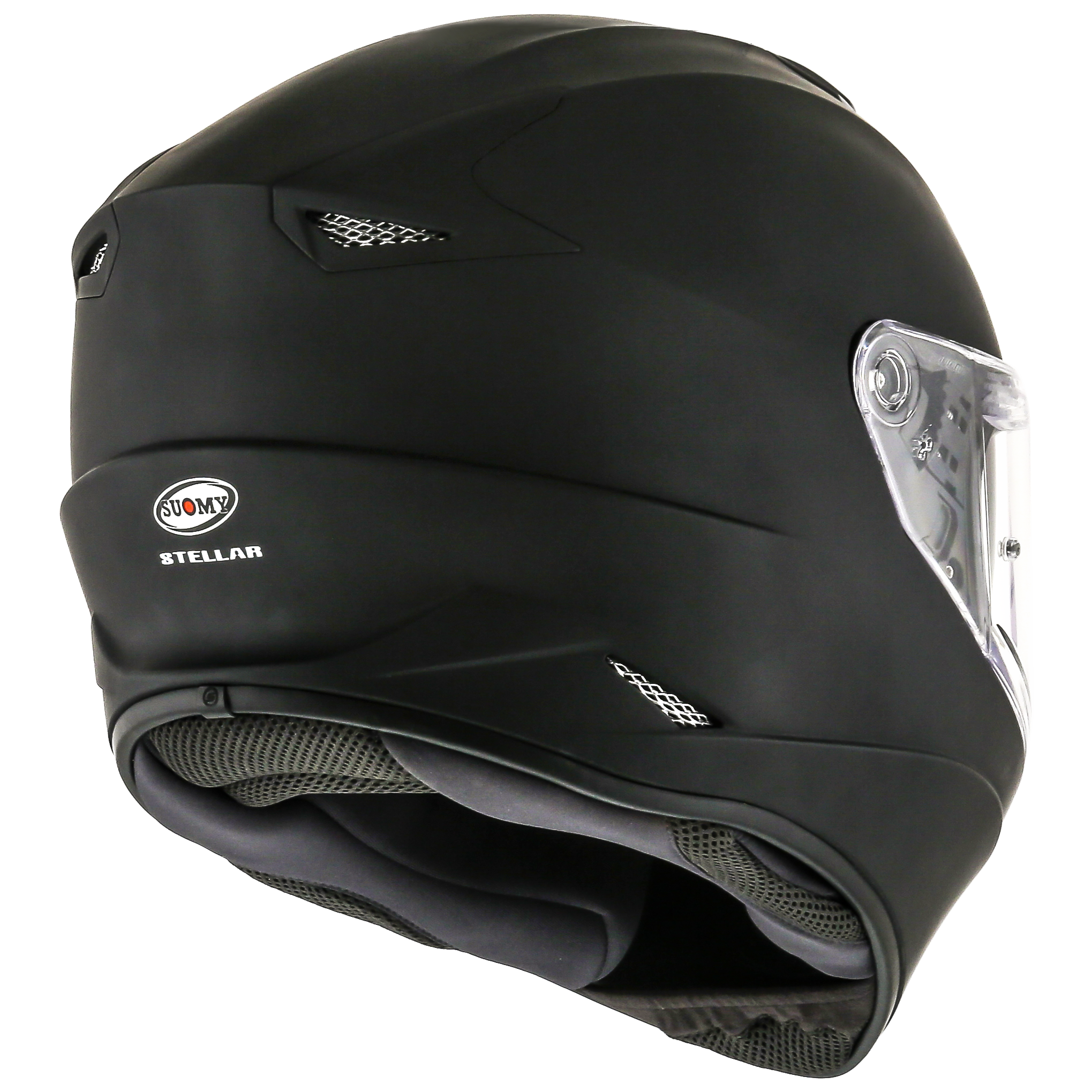 CAPACETE SUOMY STELLAR PLAIN MAT PRETO - XL -