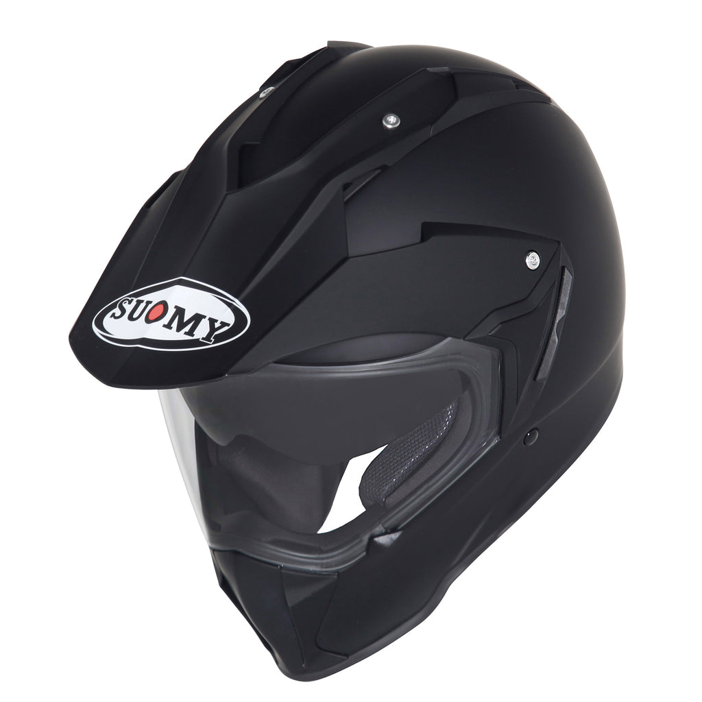 CAPACETE SUOMY MX TOURER PLAIN MAT PRETO - XL -