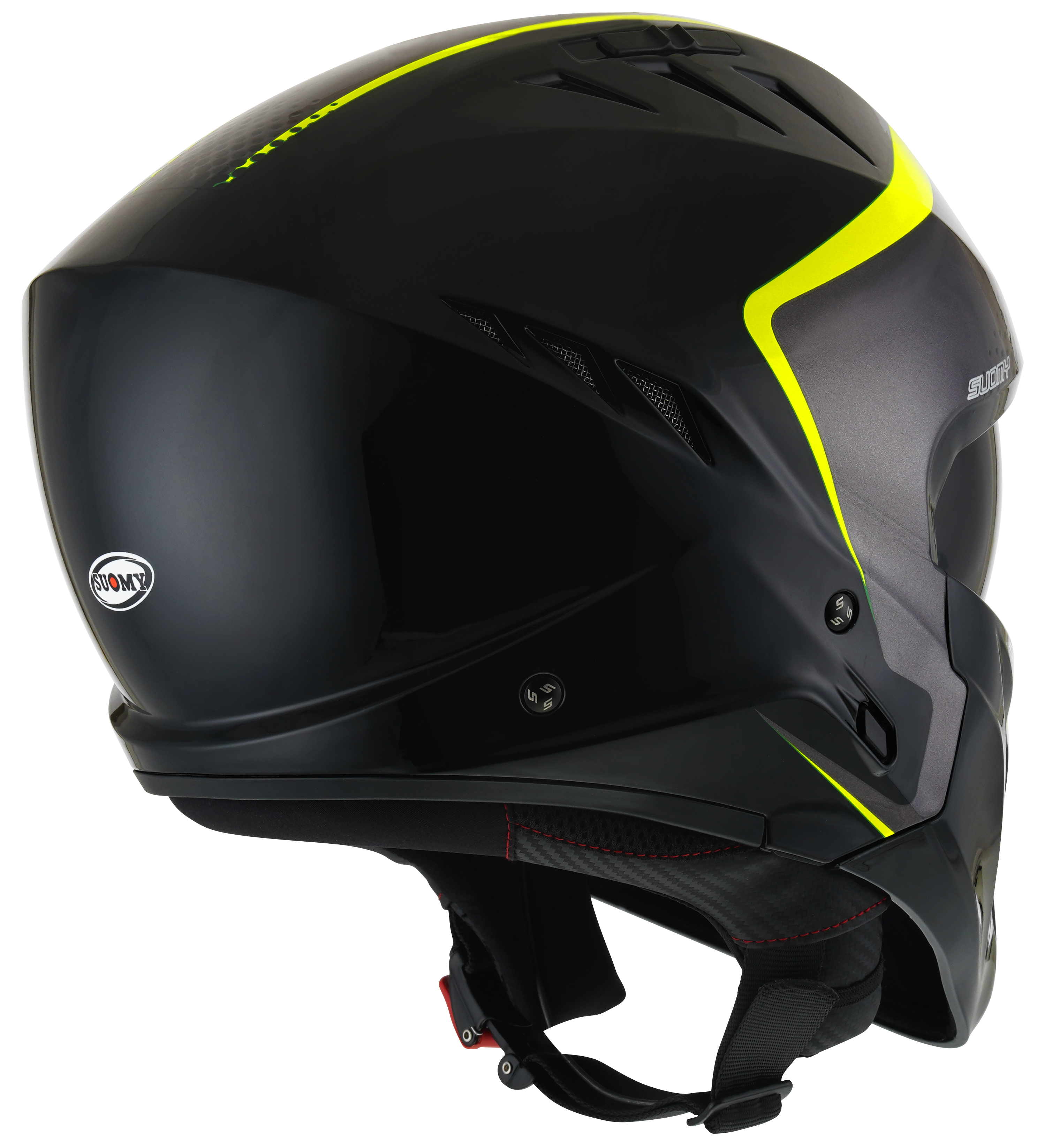 CAPACETE SUOMY ARMOR CREW PRETO/AMARELO /E06 - M
