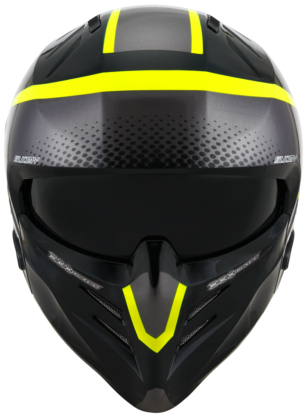 CAPACETE SUOMY ARMOR CREW PRETO/AMARELO /E06 - XL