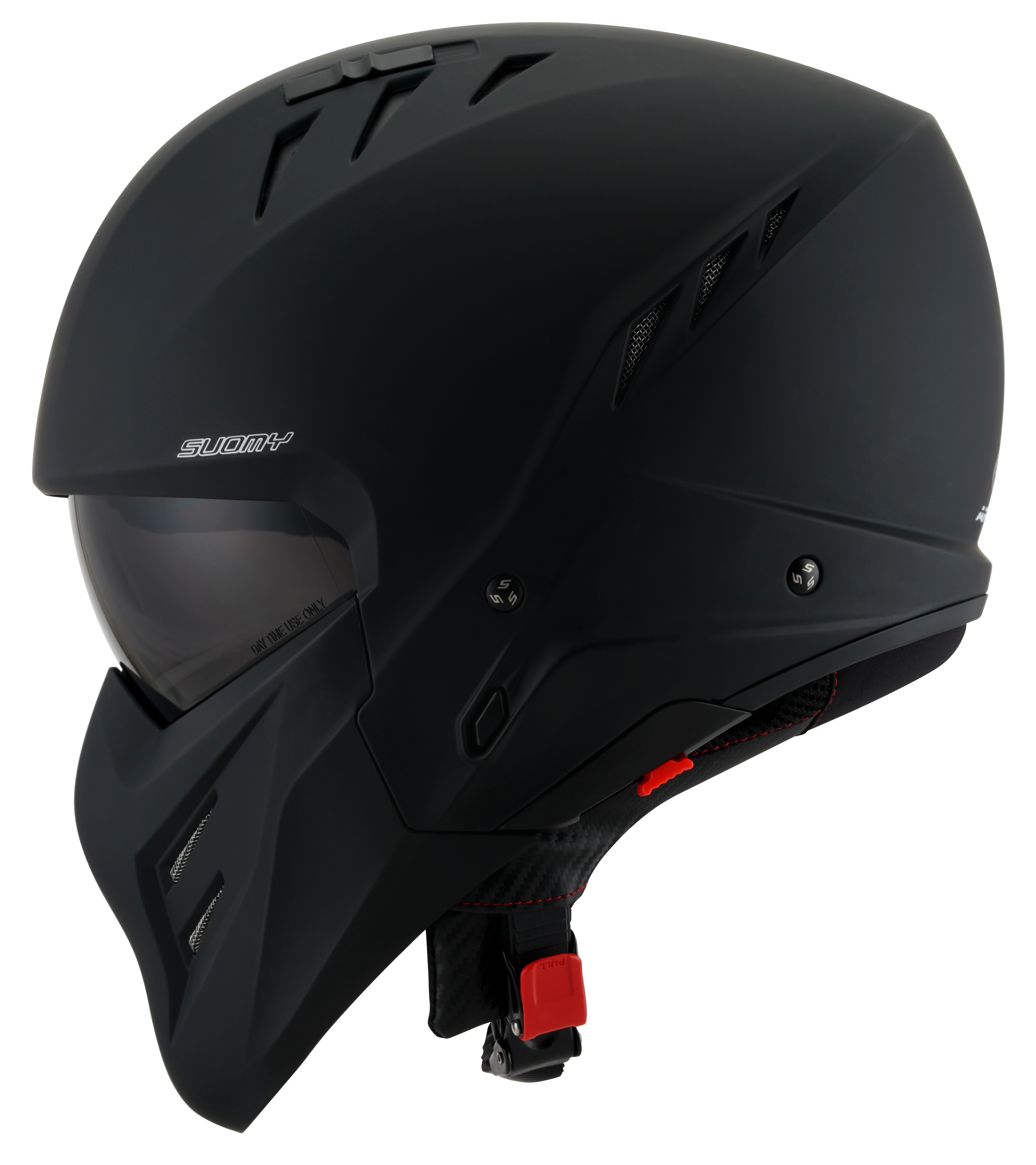 CAPACETE SUOMY ARMOR PLAIN MAT PRETO /E06 - M