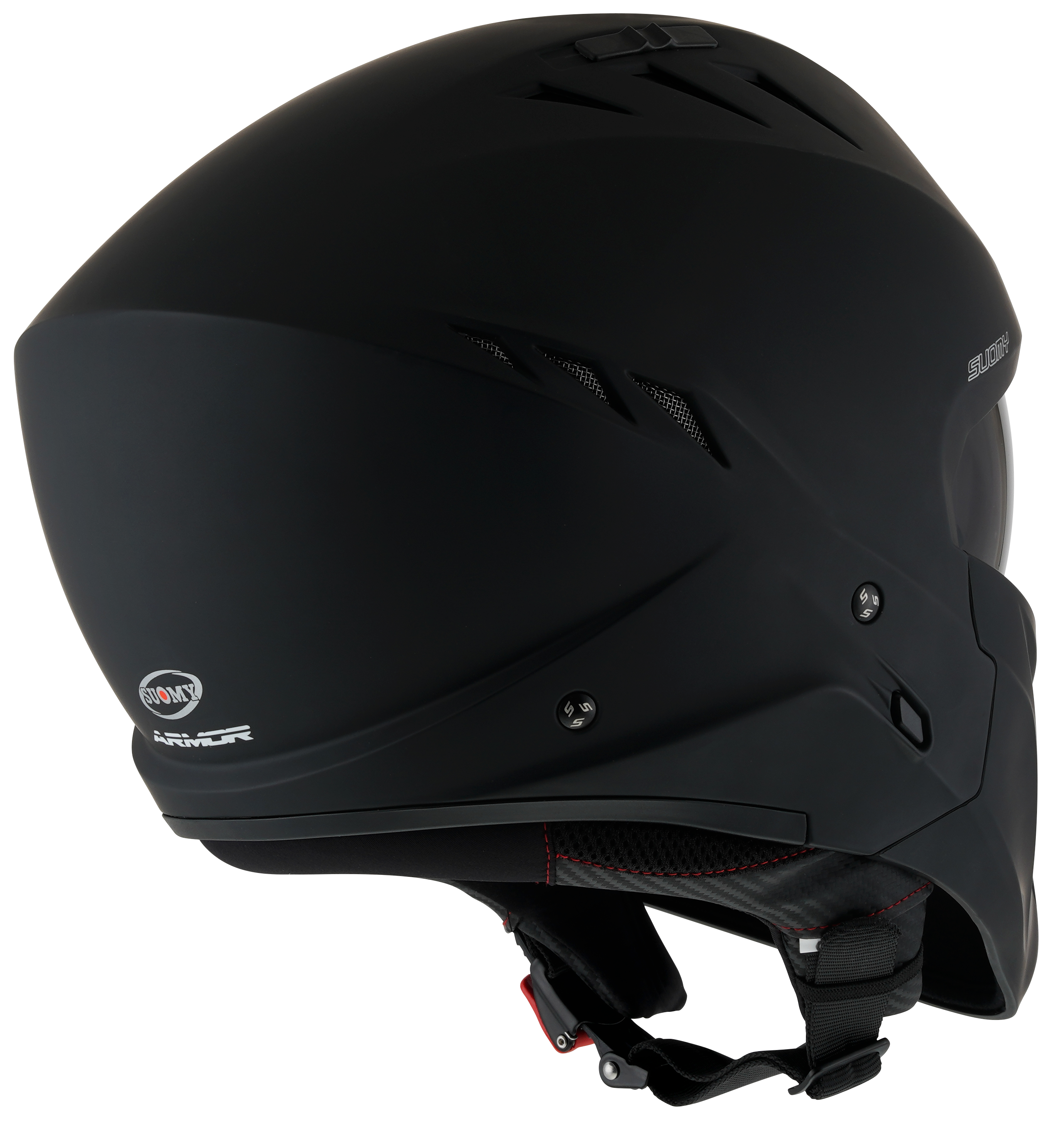 CAPACETE SUOMY ARMOR PLAIN MAT PRETO /E06 - L