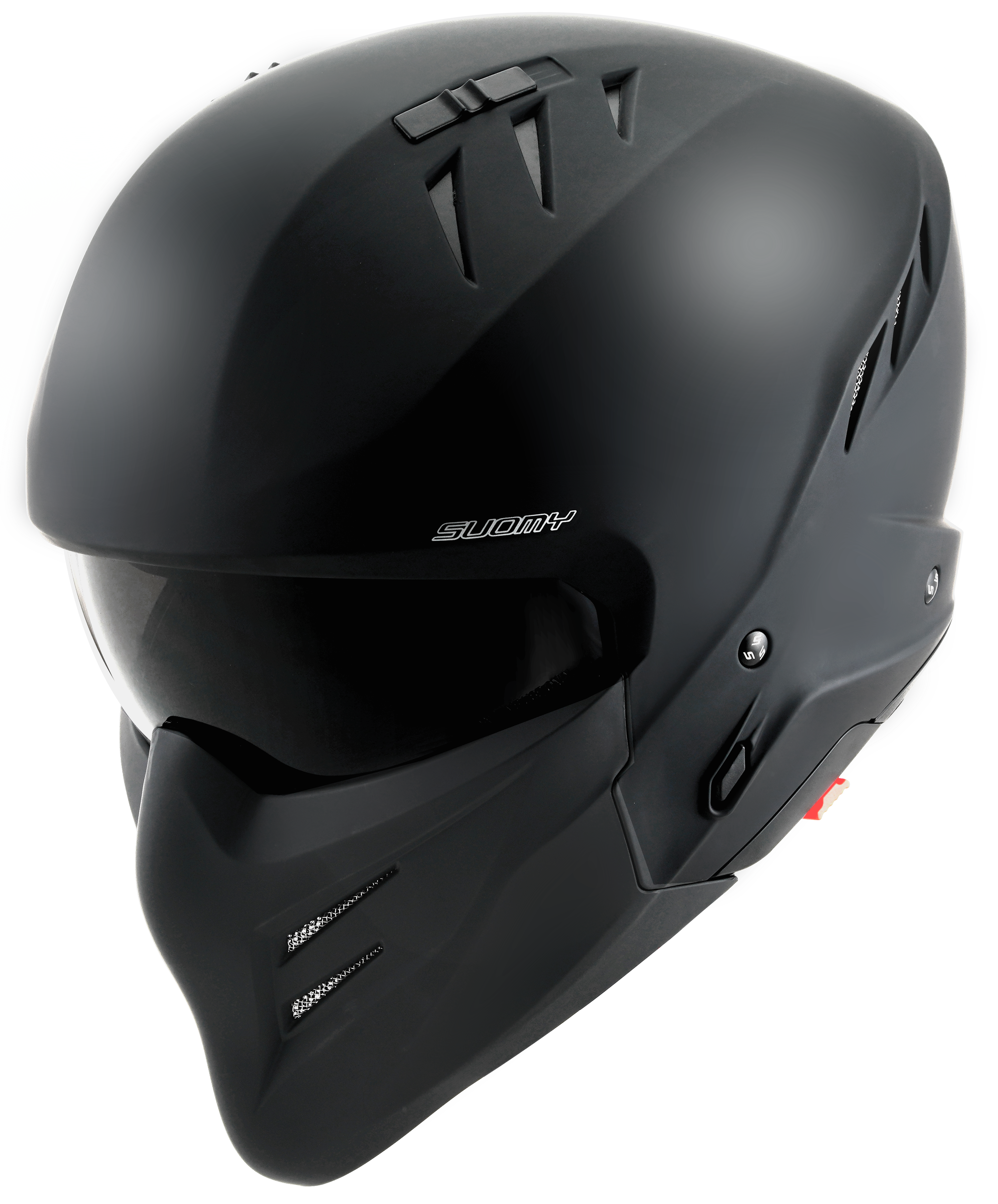 CAPACETE SUOMY ARMOR PLAIN MAT PRETO /E06 - XL