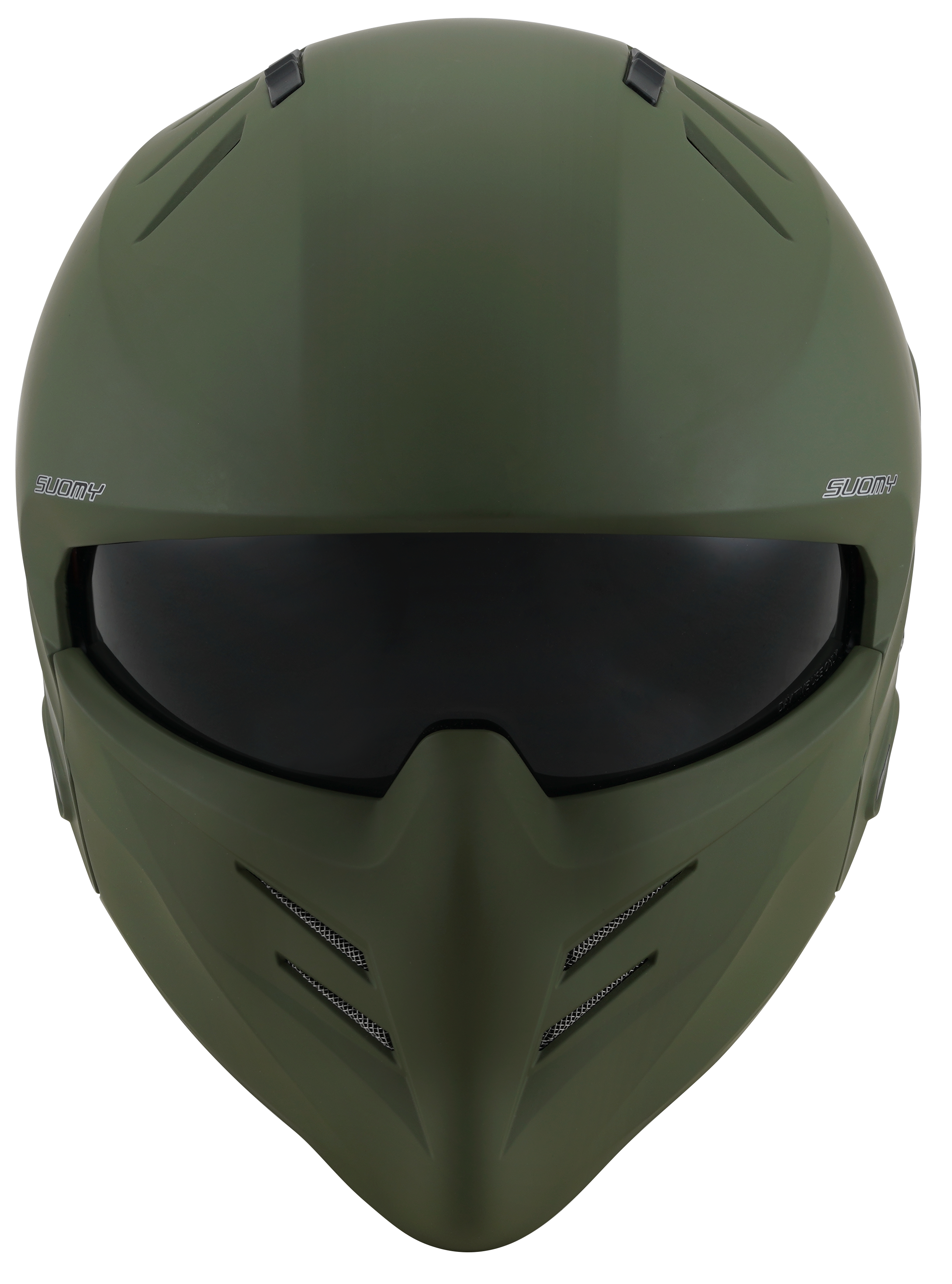 CAPACETE SUOMY ARMOR PLAIN MAT VERDE /E06 - XL
