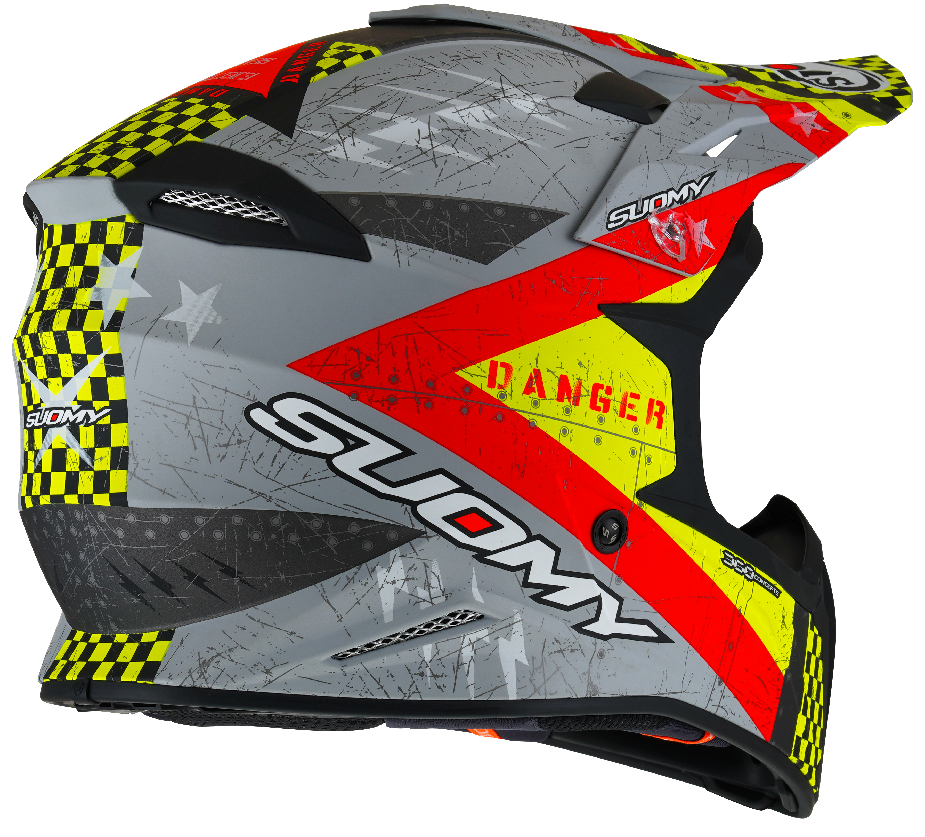 CAPACETE SUOMY X-WING JETFIGHTER MAT VERMELHO - M