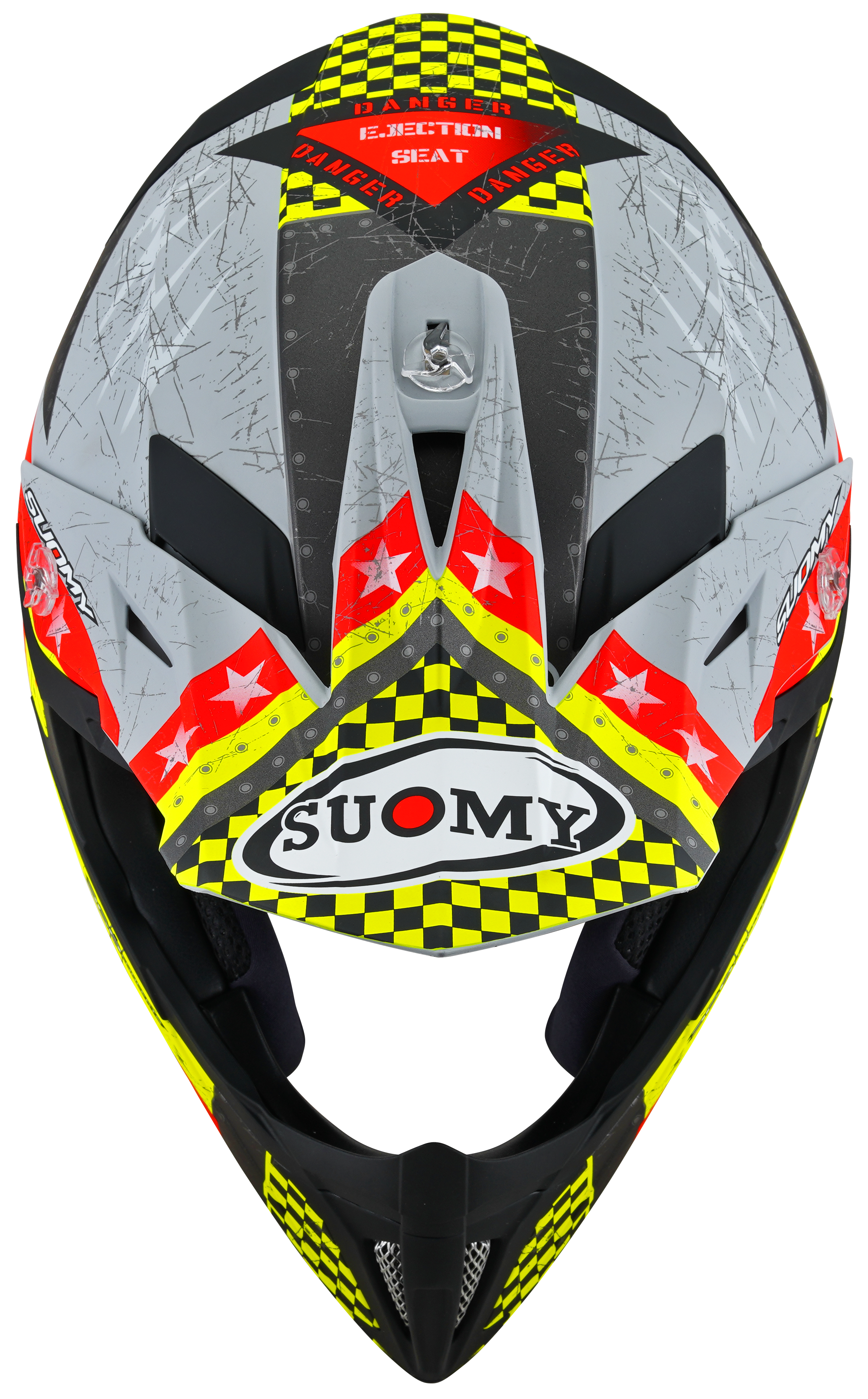 CAPACETE SUOMY X-WING JETFIGHTER MAT VERMELHO - M