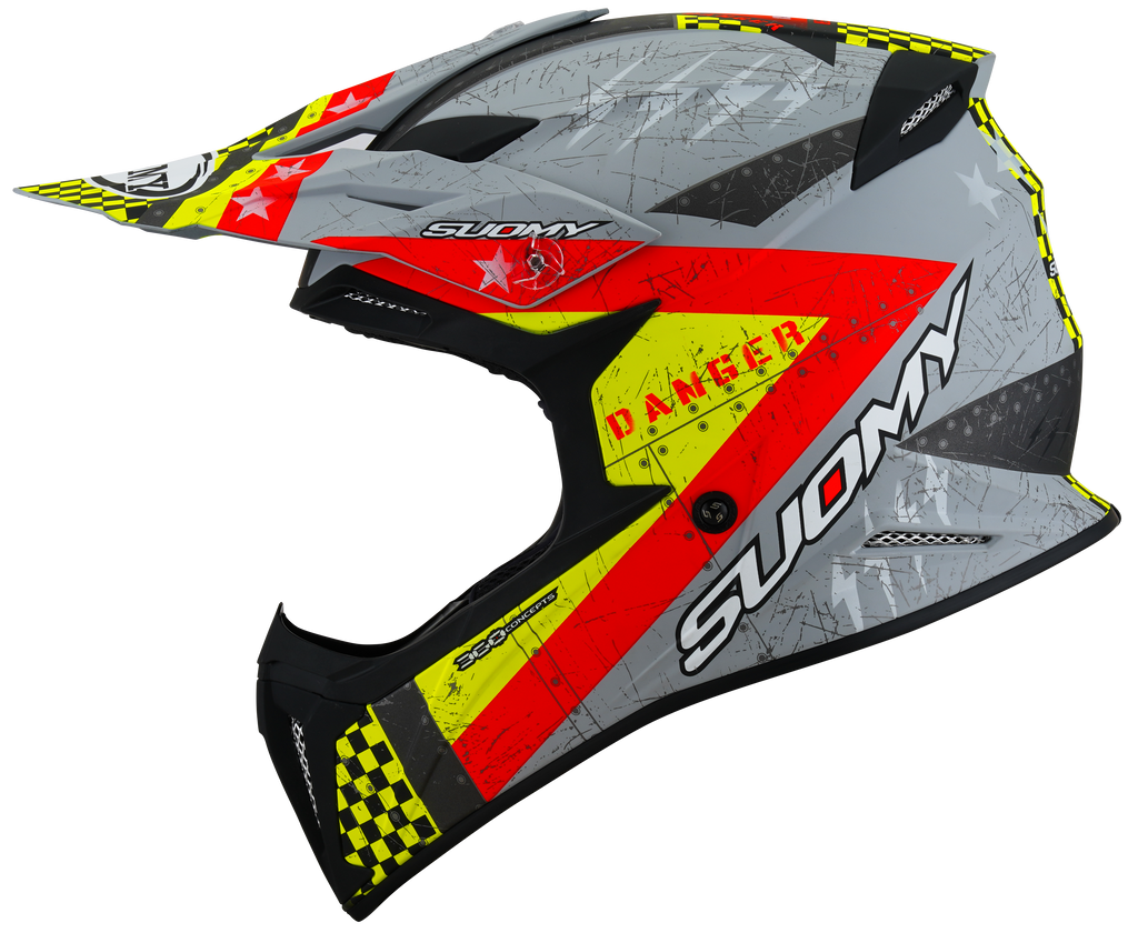 CAPACETE SUOMY X-WING JETFIGHTER MAT VERMELHO - M