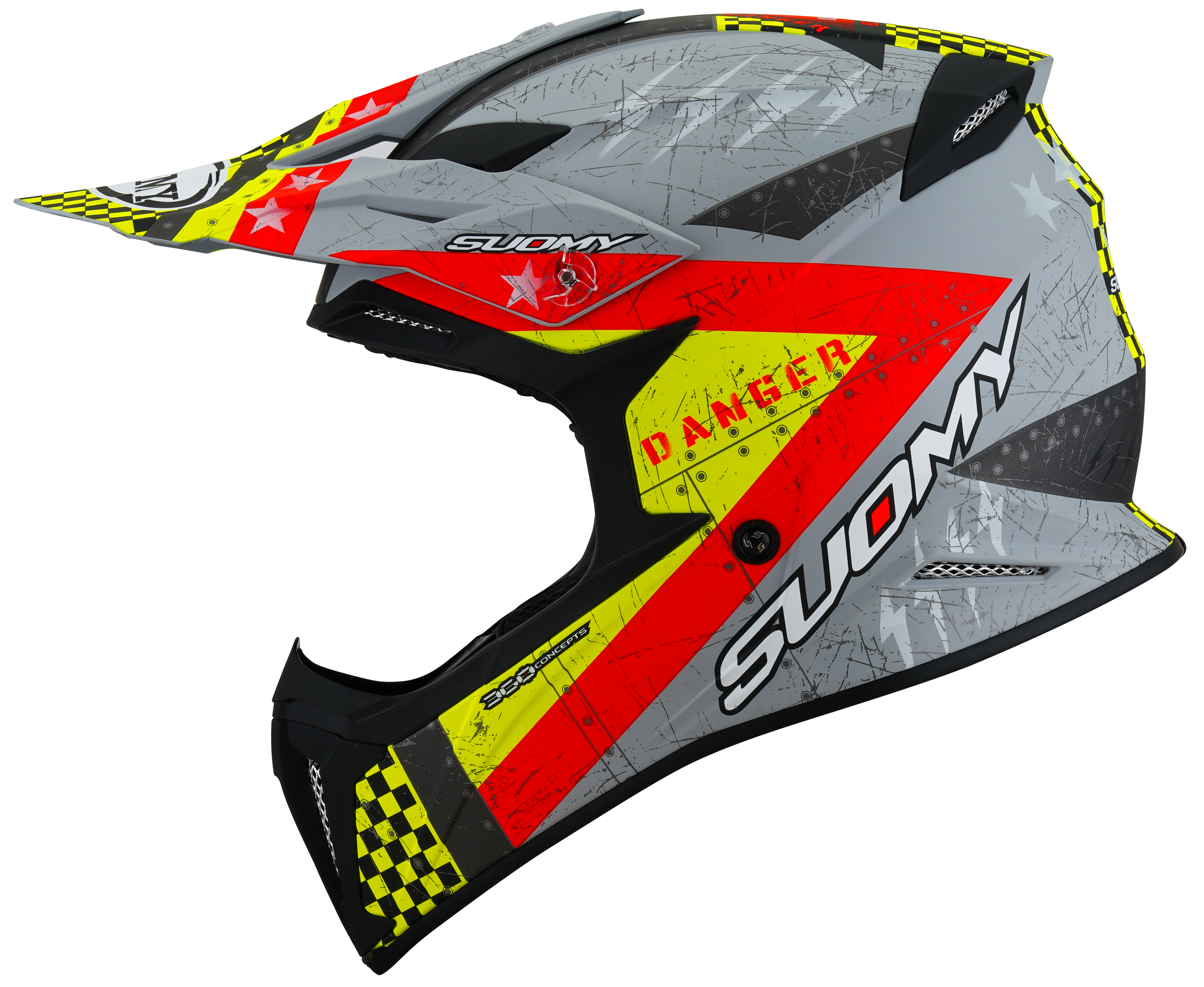CAPACETE SUOMY X-WING JETFIGHTER MAT VERMELHO - M