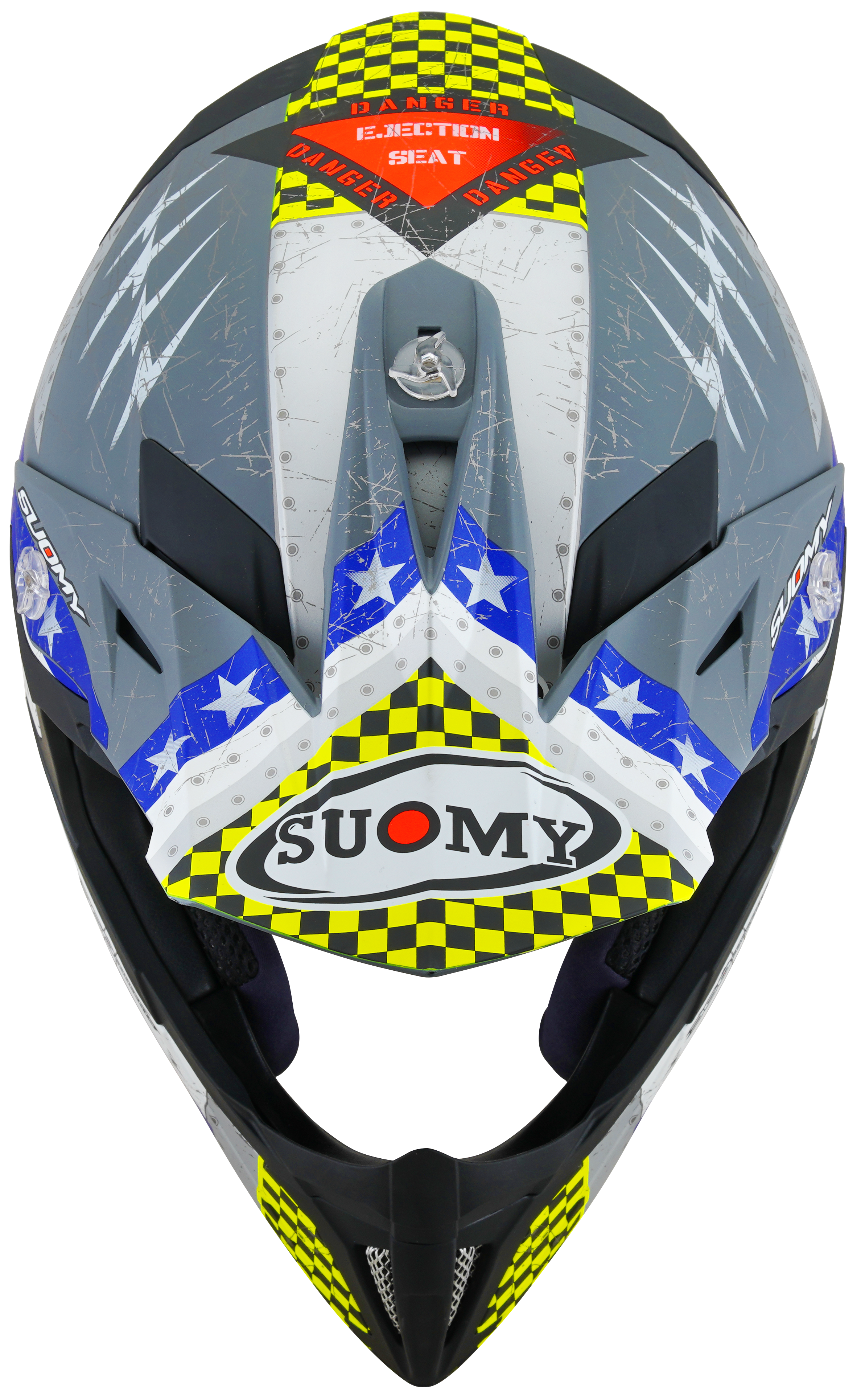 CAPACETE SUOMY X-WING JETFIGHTER MAT AZUL - S