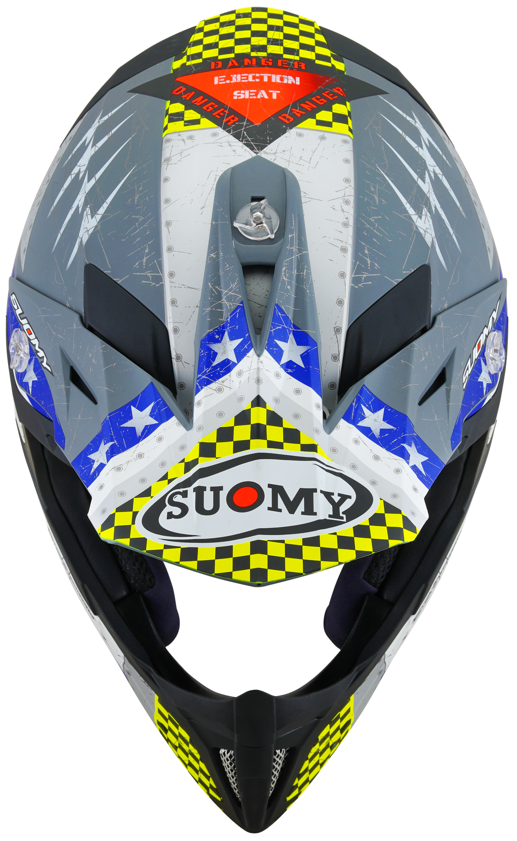 CAPACETE SUOMY X-WING JETFIGHTER MAT AZUL - L